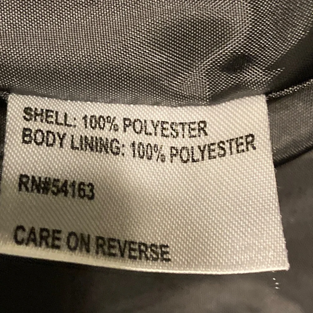 Calvin Klein Classic Black Trench Coat Small S - Picture 12 of 12